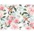 Image Photo Wallpaper Roses Birds Leaves white pink green 2