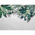 Photo Wallpaper Leaves Concrete green grey Designwalls 2