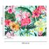 Picture Photo Wallpaper Tropical Flamingo Flowers pink green 3