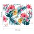 Picture Photo Wallpaper Flowers Leaves Tropical white pink 3