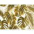 Image Photo Wallpaper Leaves Palms light green white 2