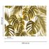 Picture Photo Wallpaper Leaves Palms light green white 3
