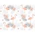 Image Photo Wallpaper Flamingos Leaves apricot white 2