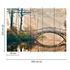 Image Photo Wallpaper Bridge Forest River green yellow brown 3