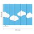 Picture Photo Wallpaper Clouds Mobile Kids blue white 3