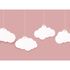Image Photo Wallpaper Clouds Mobile Kids pink white 2