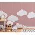Room Image Photo Wallpaper Clouds Mobile Kids pink white 1