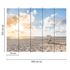 Photo Wallpaper Beach Chair Sea beige blue white 3