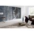 Photo Wallpaper Buddha Asia Sculpture blue grey 3