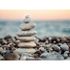 Image Photo Wallpaper Stones Pebble Beach grey blue brown 2