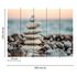 Picture Photo Wallpaper Stones Pebble Beach grey blue brown 3