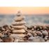 Image Photo Wallpaper Stones Pebble Beach grey brown blue 2