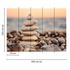 Picture Photo Wallpaper Stones Pebble Beach grey brown blue 3
