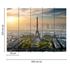 Picture Photo Wallpaper Eiffel Tower Paris View green grey 3