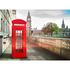 Image Photo Wallpaper Telephone Box London Big Ben red brown 2
