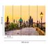 Photo Wallpaper Charles Bridge Prague yellow brown green 3