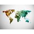 Image Photo Wallpaper World Map Graphic white green brown 2