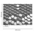 Picture Photo Wallpaper 3D Hexagon Honeycombs silver grey 3