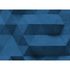 Photo Wallpaper 3D Stones Concrete Triangles blue 2
