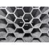 Image Photo Wallpaper 3D Honeycombs Tubes Concrete grey 2