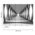 Photo Wallpaper 3D Aisle Concrete grey Designwalls 3