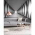 Photo Wallpaper 3D Aisle Concrete grey Designwalls 1