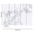 Illustration Photo Wallpaper Marble Look Stone grey white 4