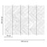 Photo Wallpaper Tiles Marble Look grey white Designwalls 3