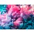 Image Photo Wallpaper Smoke Aquarell red blue Designwalls 2