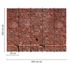 Photo Wallpaper Brick Wall red-brown Designwalls 2