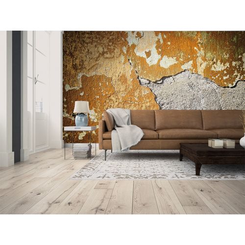 Room Image Photo Wallpaper Wall Plaster brown grey Designwalls
