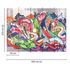 Picture Photo Wallpaper Brick Wall colourful grey Designwalls 3