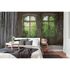 Room Image Photo Wallpaper Window Plaster Wall grey green 1