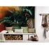 Photo Wallpaper Palms Leaves Jungle green brown 1