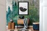Picture Photo Wallpaper Stone Wall Forest Trees grey 38245-1 1