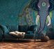 Image Photo Wallpaper Elephant Mandala Art turquoise 38262-1 1