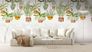 Image Photo Wallpaper Macramé Plants beige brown 38266-1 1