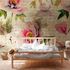 Image Photo Wallpaper Blossoms Script Floral beige 38276-1 1