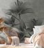 Image Photo Wallpaper Flowers Art Strokes grey 38278-1 1