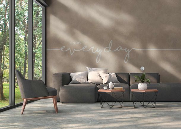 Photography Photo Wallpaper Enjoy Everyday Saying beige 38285-1