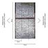 Picture Photo Wallpaper Bricks Stone Wall grey white 38351-1 4