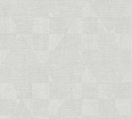 Image Non-Woven Wallpaper Graphic Trapeze silver-grey 38196-3
