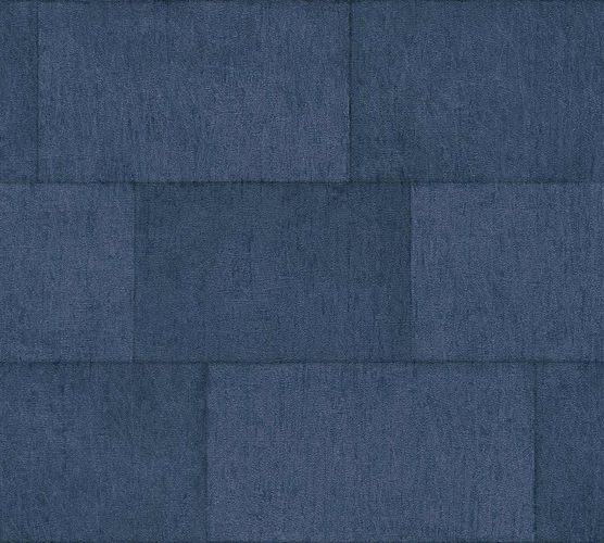 Image Non-Woven Wallpaper Stone Look blue 38201-5
