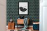 RoomPicture Non-Woven Wallpaper Graphic 3D Look green black 38202-3 5