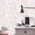 Picture Non-Woven Wallpaper Stripes Batik pink beige 10248-05 2