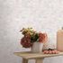 Picture Non-Woven Wallpaper Used Look Tiles pink beige 10249-05 1