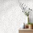 Picture Non-Woven Wallpaper Floral Bushes white silver 10251-01 2
