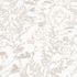 Illustration Non-Woven Wallpaper Floral Bushes cream beige 10251-14 4