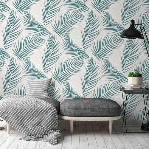 Picture Wallpaper Guido Kretschmer Leaves cream 10221-19