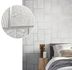 Photo Non-Woven Wallpapern Tiles Wood grey-white silver 85746 4